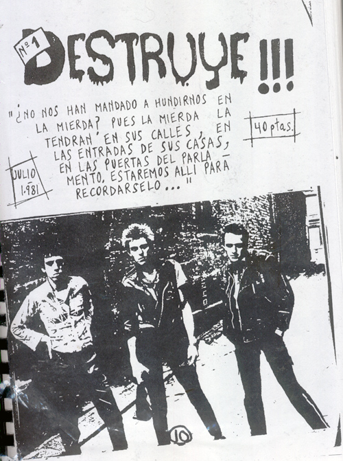 DESTRUYE FANZINE 1981-1987