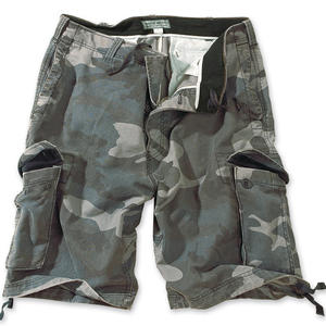 PANTALON CORTO CAMUFLAJE GRIS VINTAGE