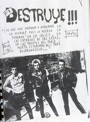 DESTRUYE FANZINE 1981-1987