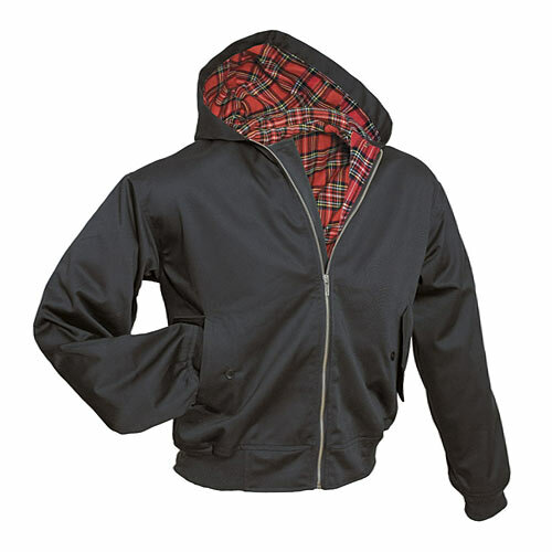 chaqueta harrington negra